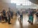 Bürgerhalle: Die Gruppe wartet in der Bürgerhalle auf den Einlass in den Plenarsaal.
