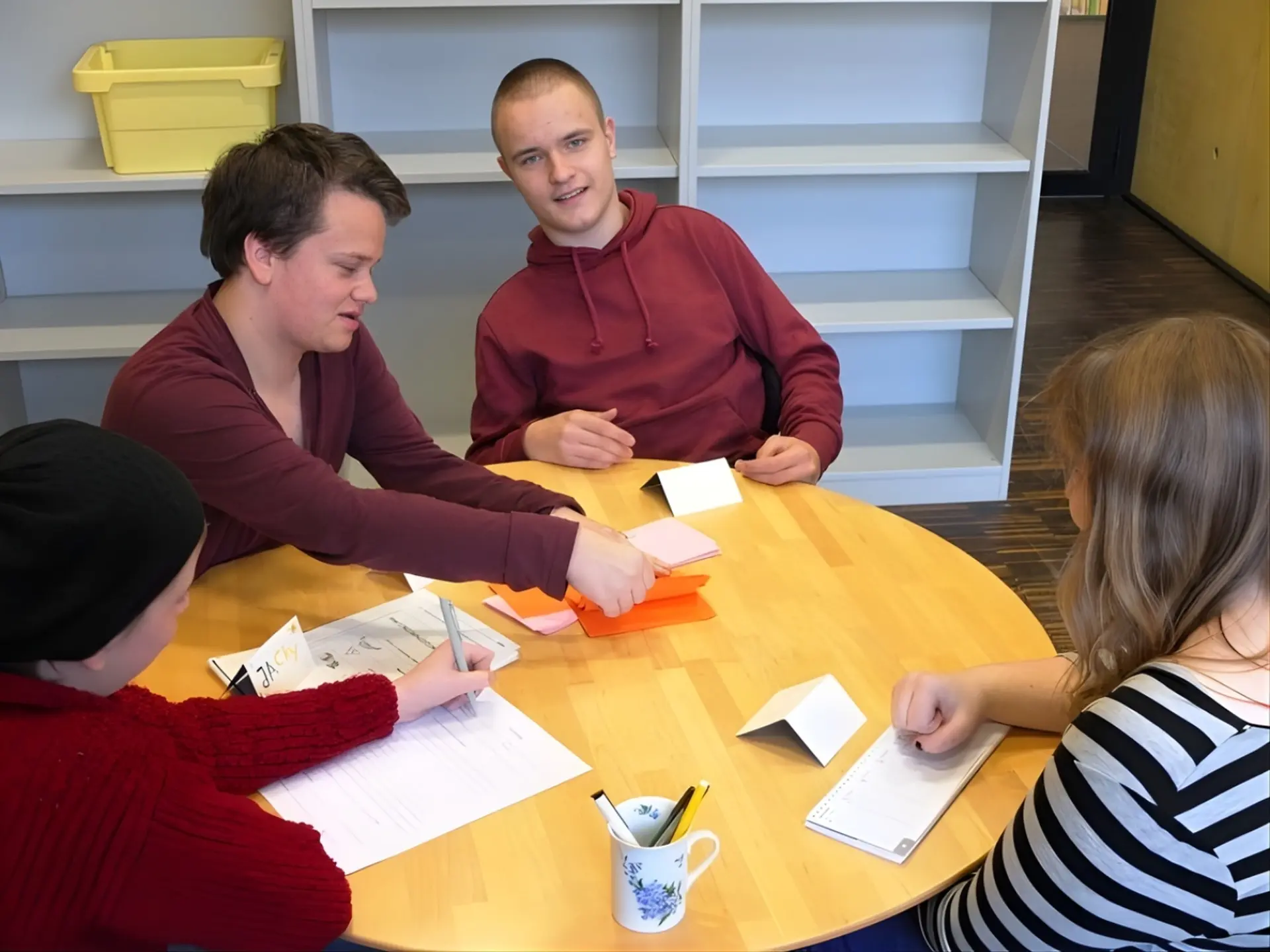 Streitschlichter*innen bei der Arbeit